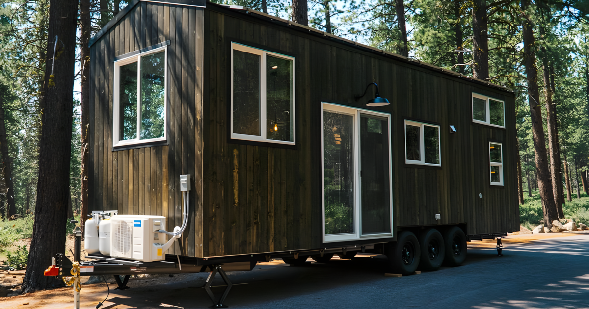 Tiny house Olympic maximizes storage and comfort
