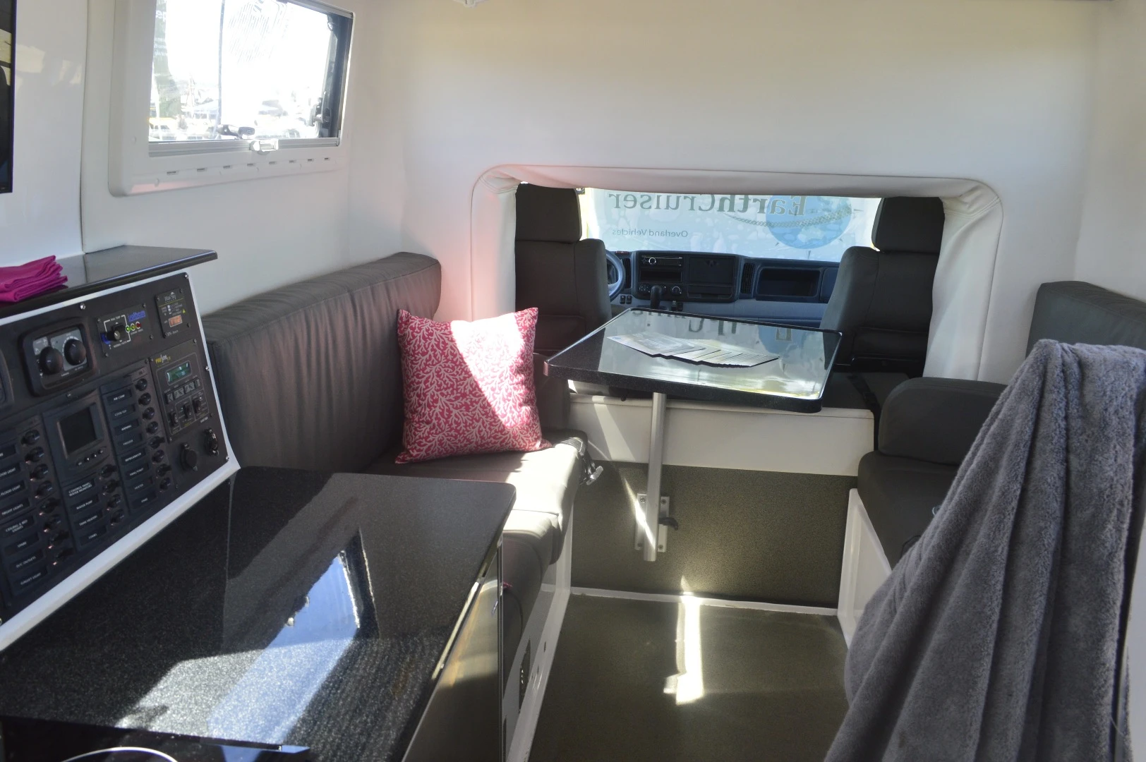 Inside the EarthCruiser FX