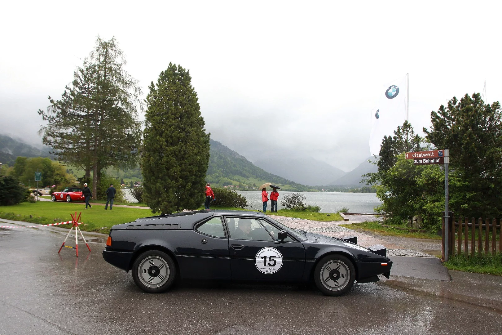 The M1 is powered by a mid-mounted inline-six