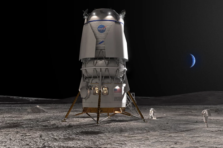Artist's concept of Blue Moon