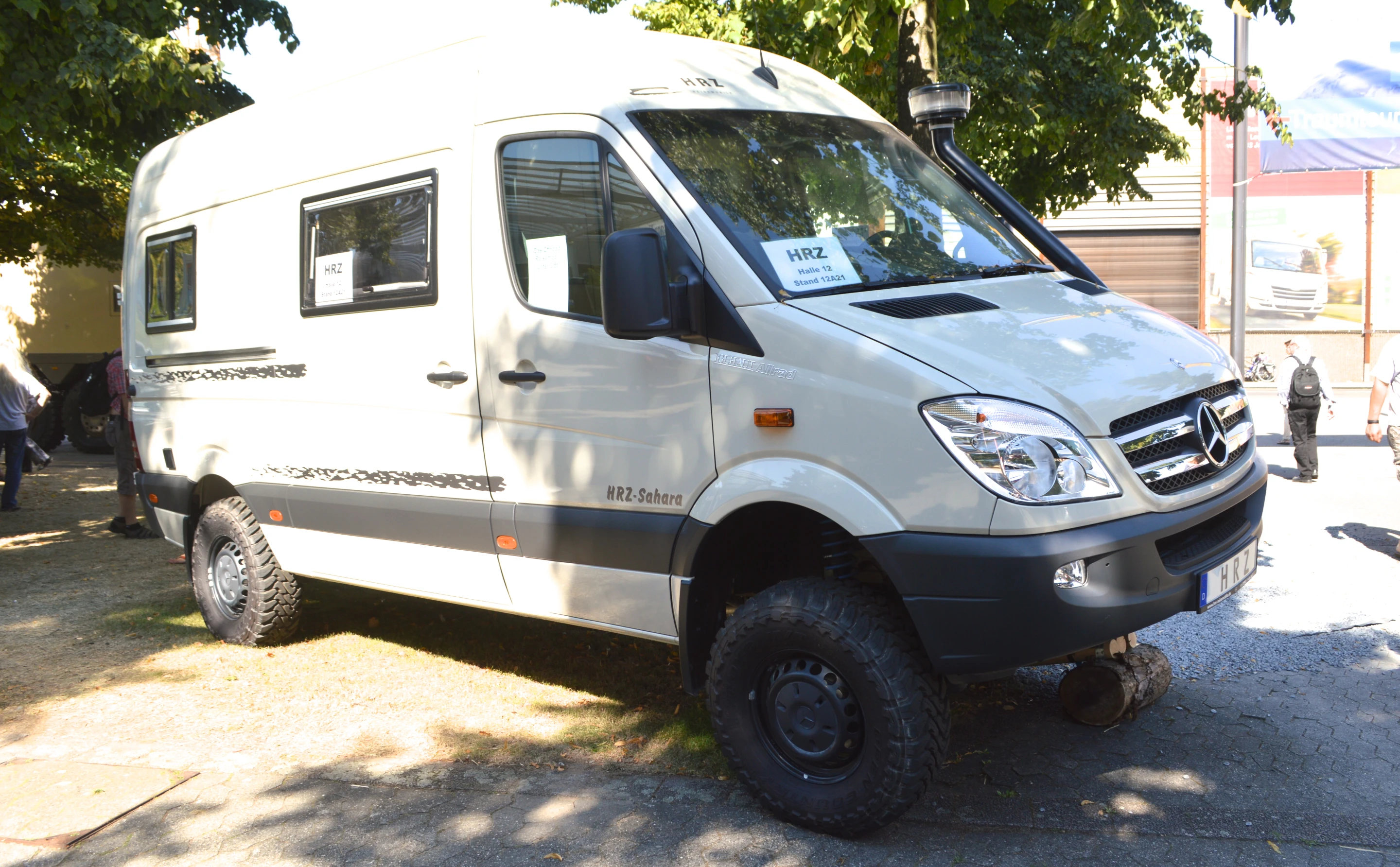 HRZ says that the Sahara is the only off road-ready motorhome on the market under 3.5 tonnes