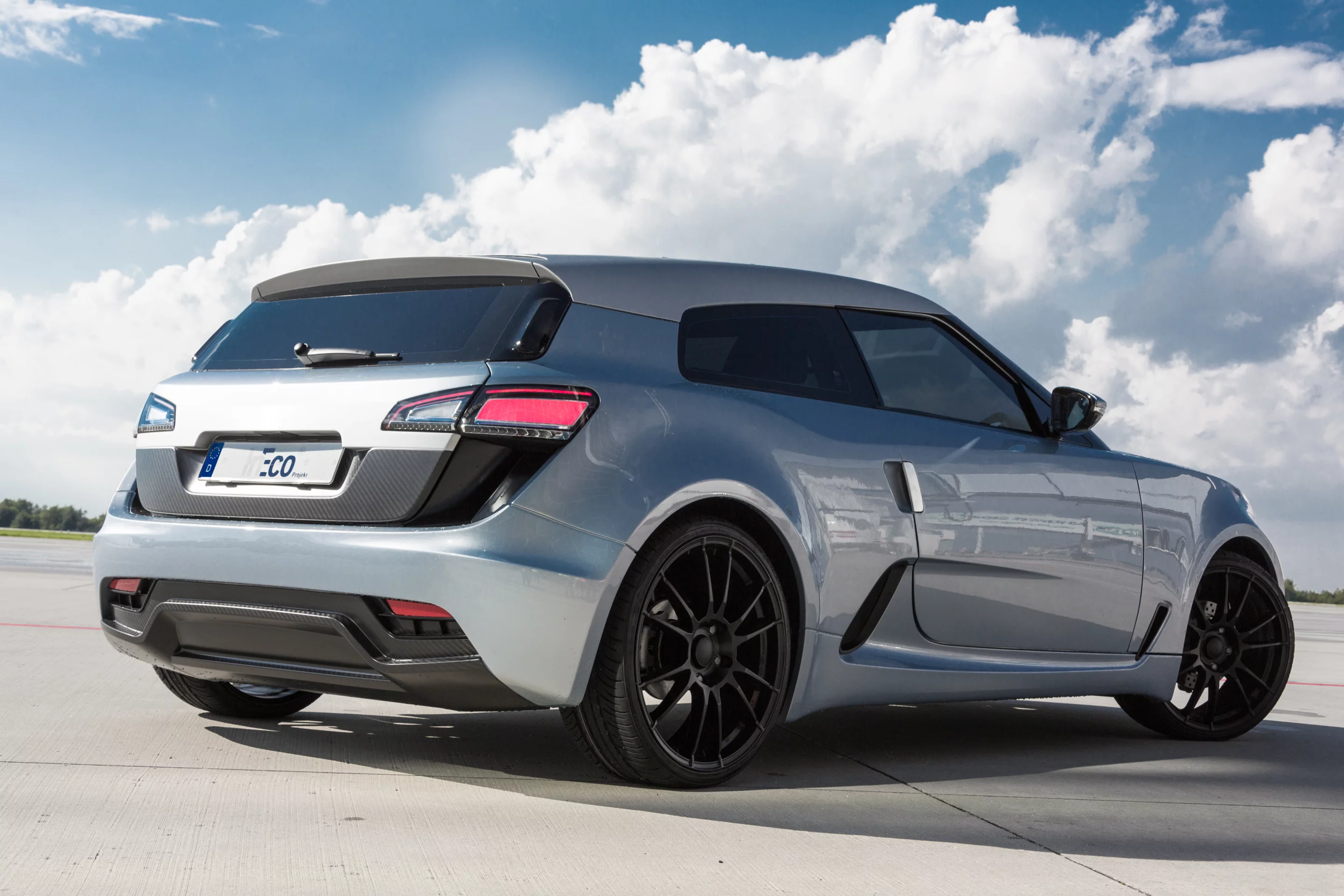 The InEco is powered by a small 15-kWh lithium-ion battery and 120-hp electric motor