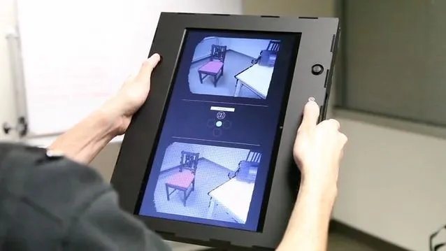 The Lynx A 3D modeling camera in Scene Modeling mode