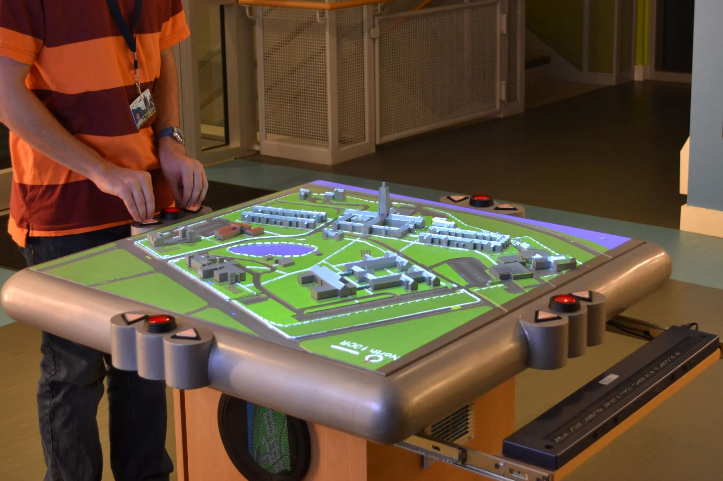 The full map of Perkins School for the Blind (Photo: University of Buffalo IDeA Center)