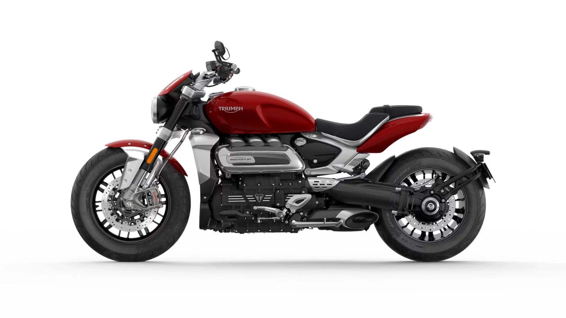 The 2020 Triumph Rocket 3 R in Korosi Red