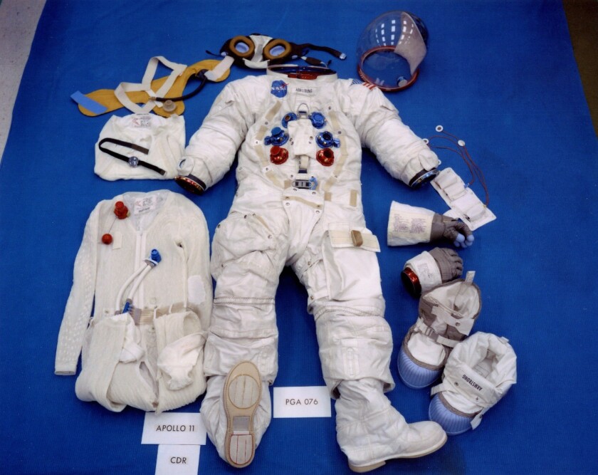 Apollo spacesuit mission commander variant