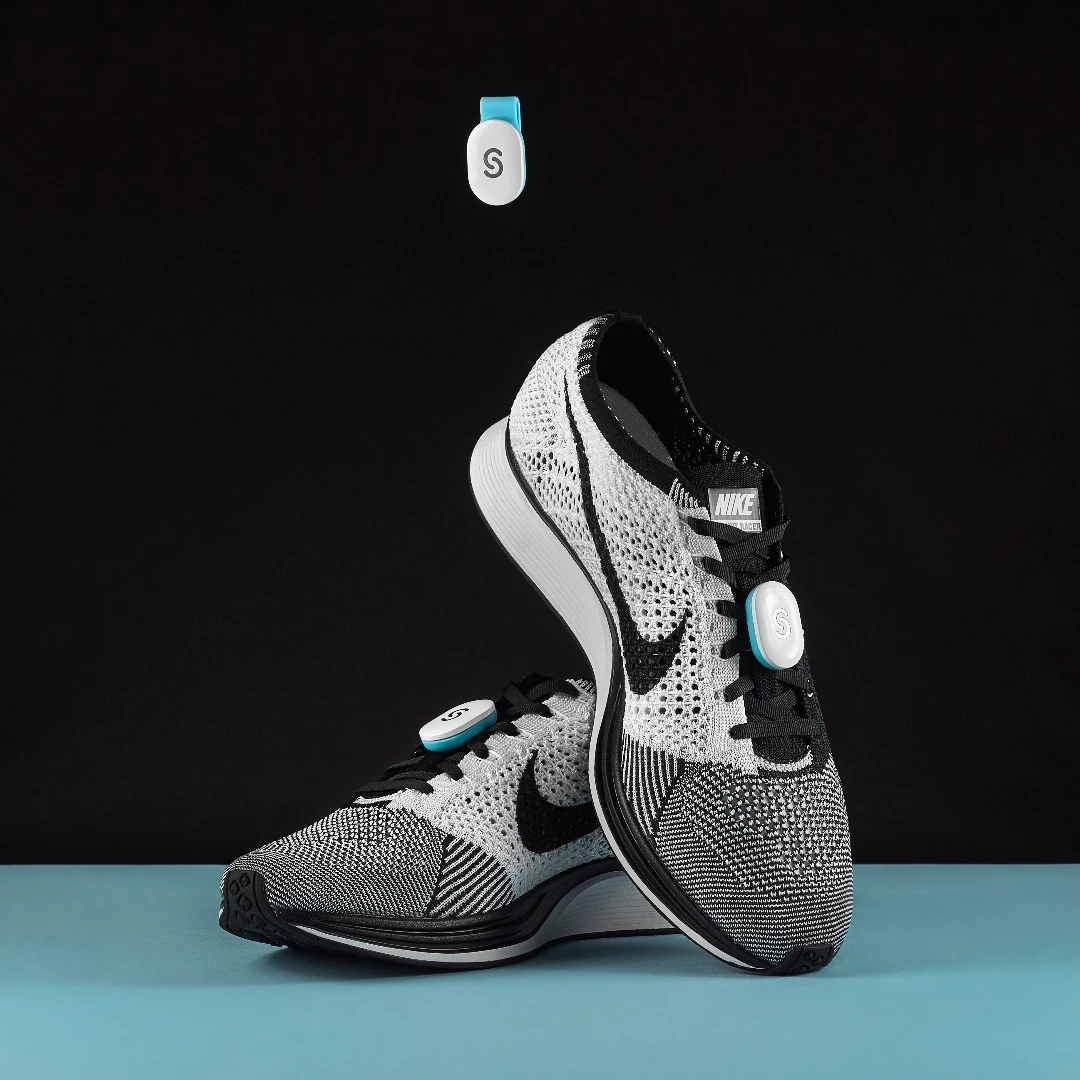 As a user runs, Stepp's sensors track motion, rotation, direction, and acceleration of feet and waist relative to the ground