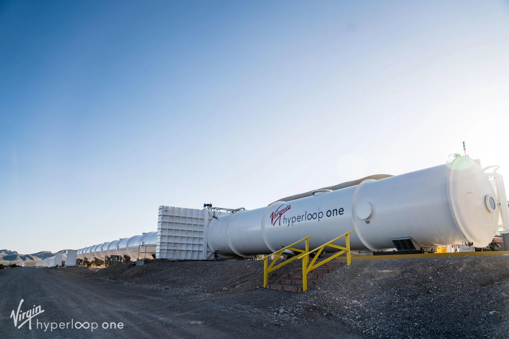 Virgin Hyperloop One's test track