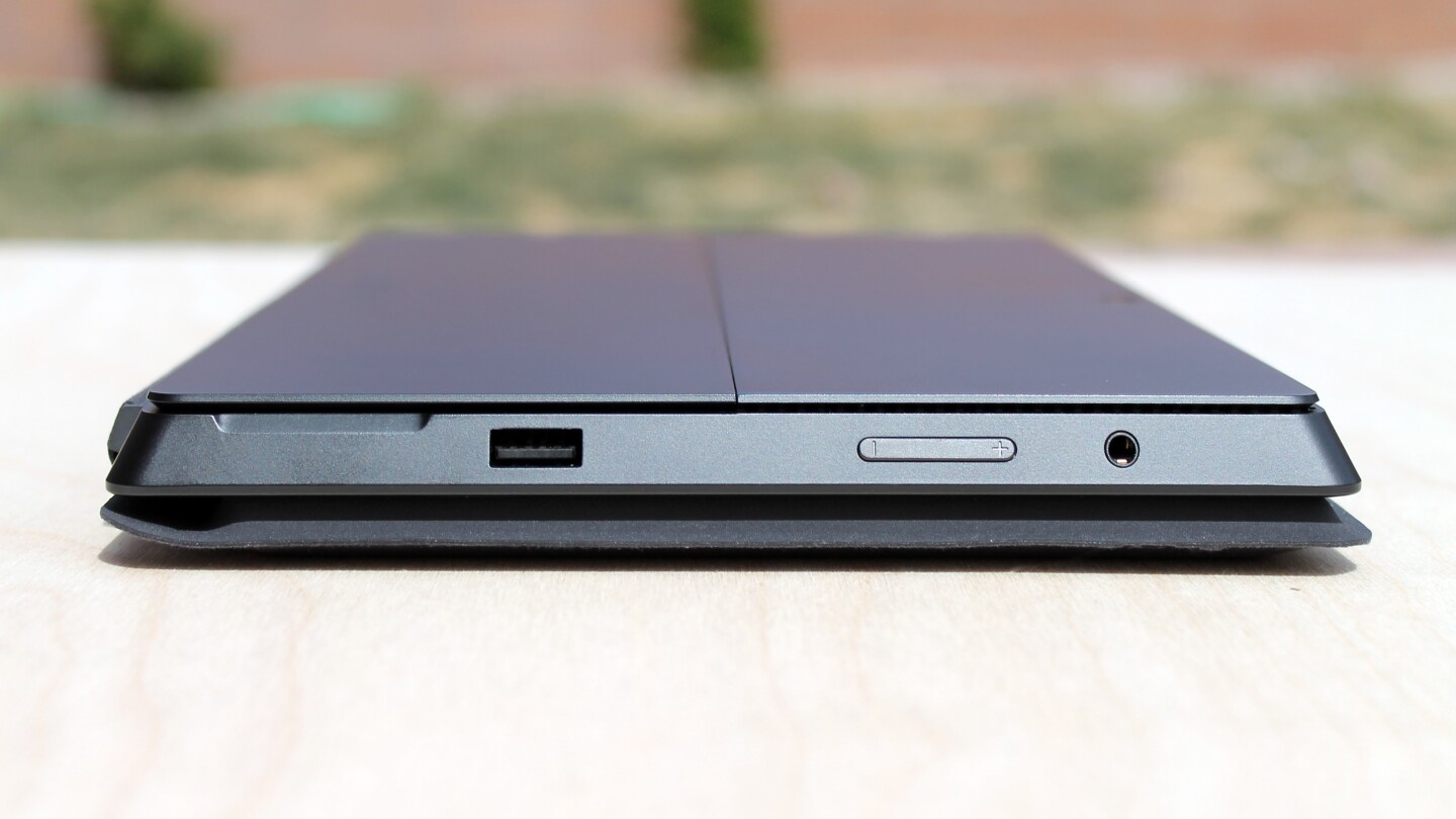 The Power Cover adds some considerable weight and thickness over the Type Cover 2, but we think it's worth it