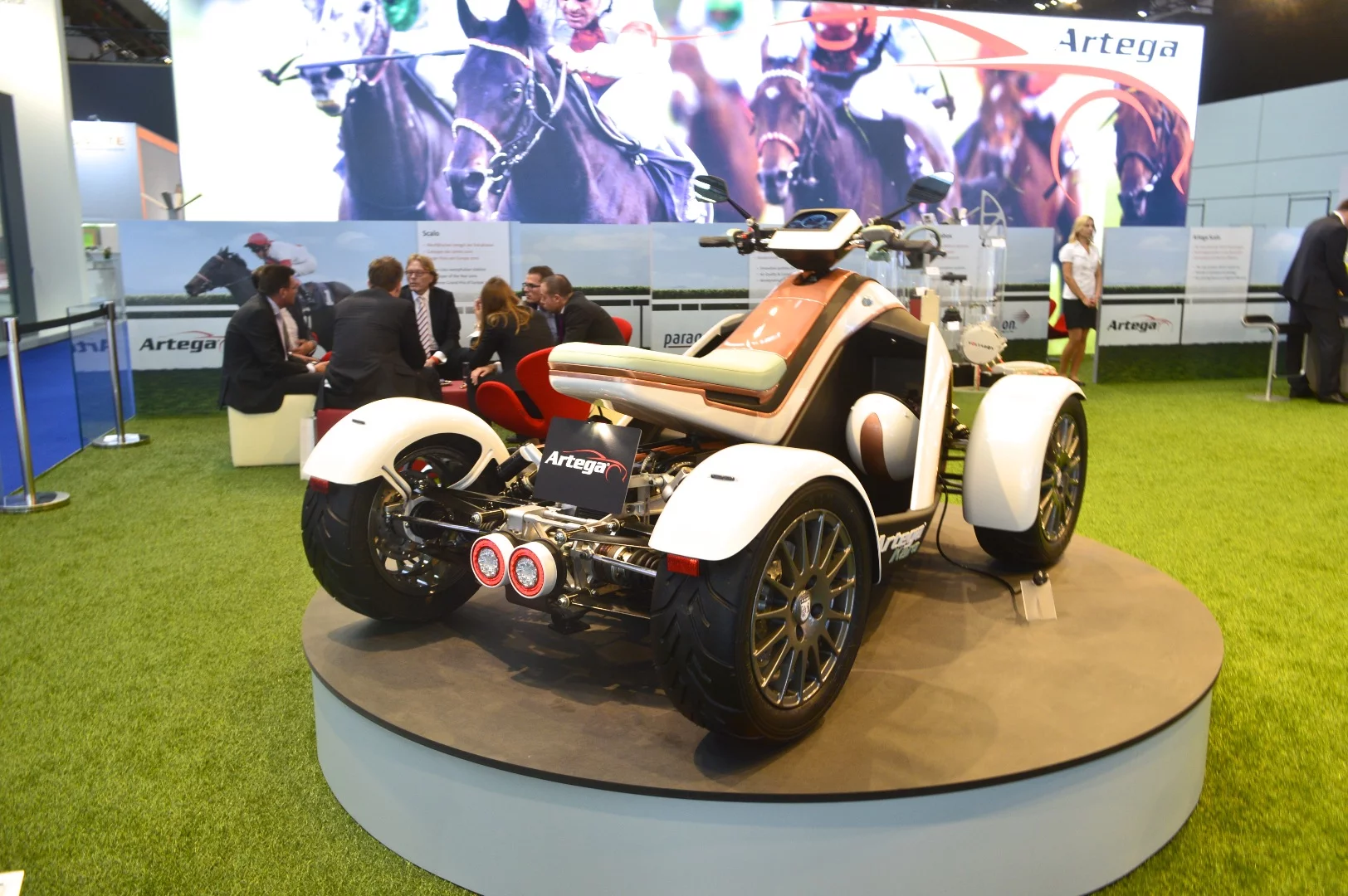 The Karo features a Paragon digital instrument panel