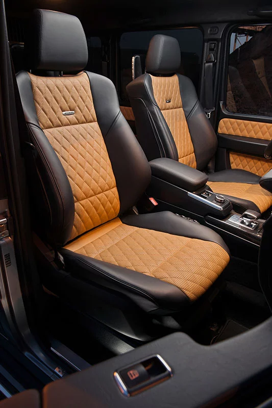 The 2012 Mercedes-Benz AMG G63 interior