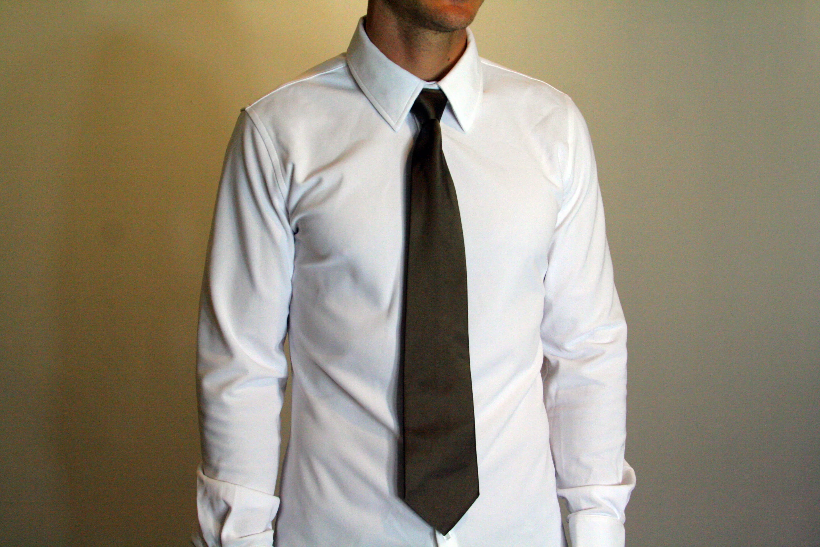 The Apollo shirt's unique blend has moisture wicking properties to help keep the wearer nice and dry