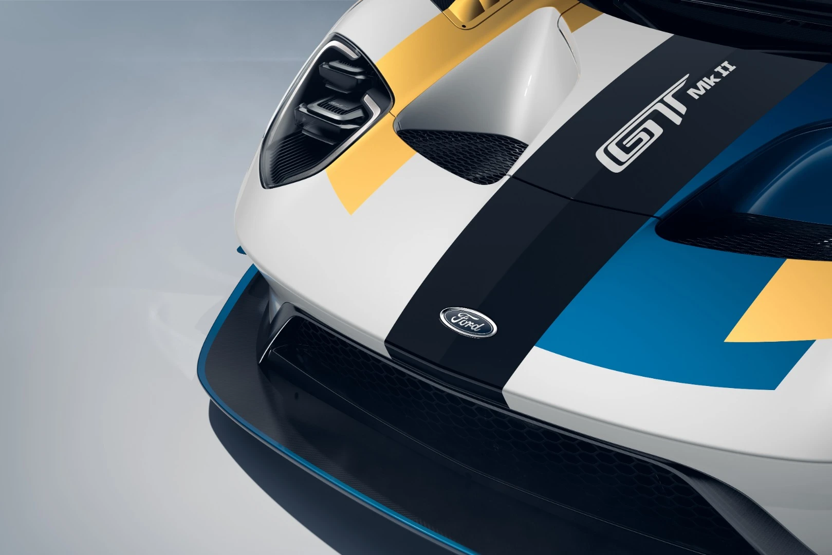 The Ford GT Mk II, built for the track