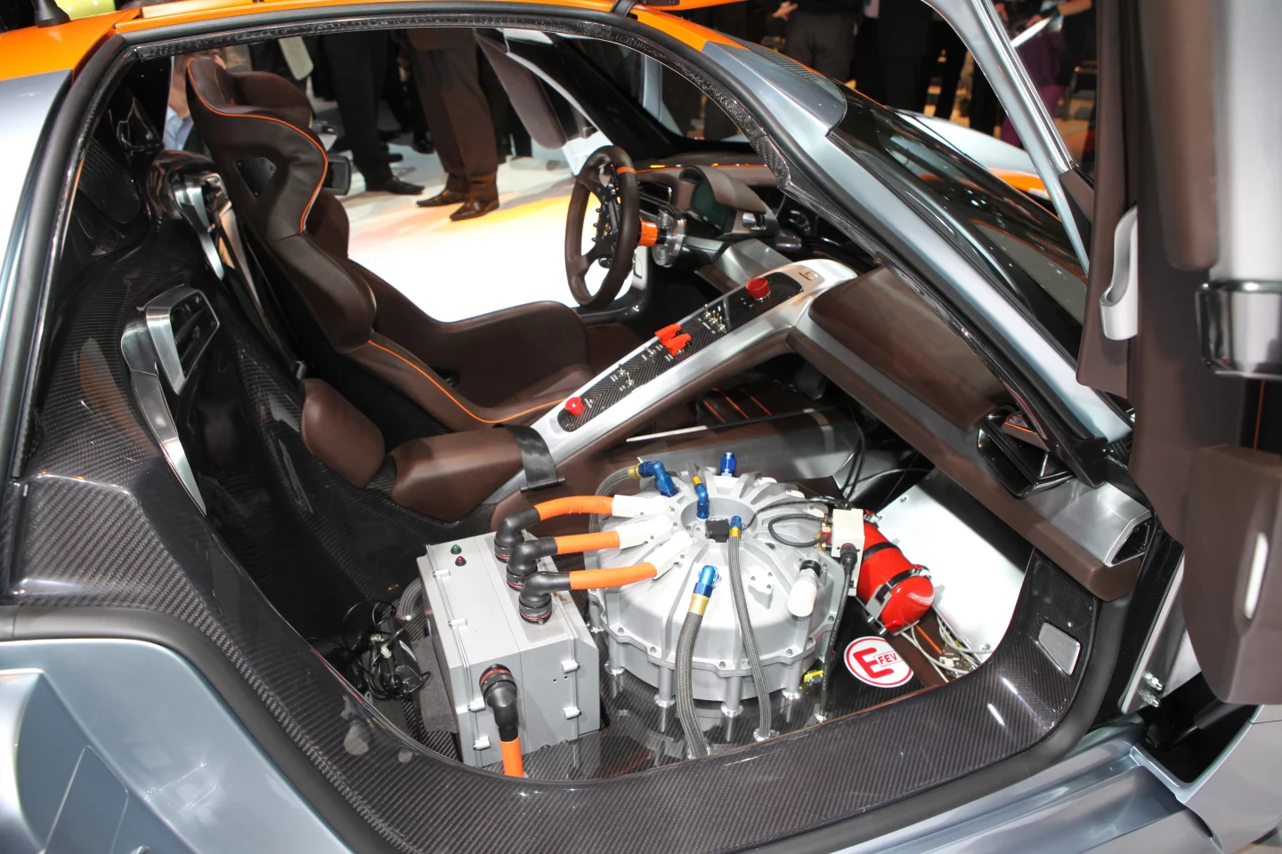 The 918 RSR Porsche and the Williams Hybrid Power flywheel