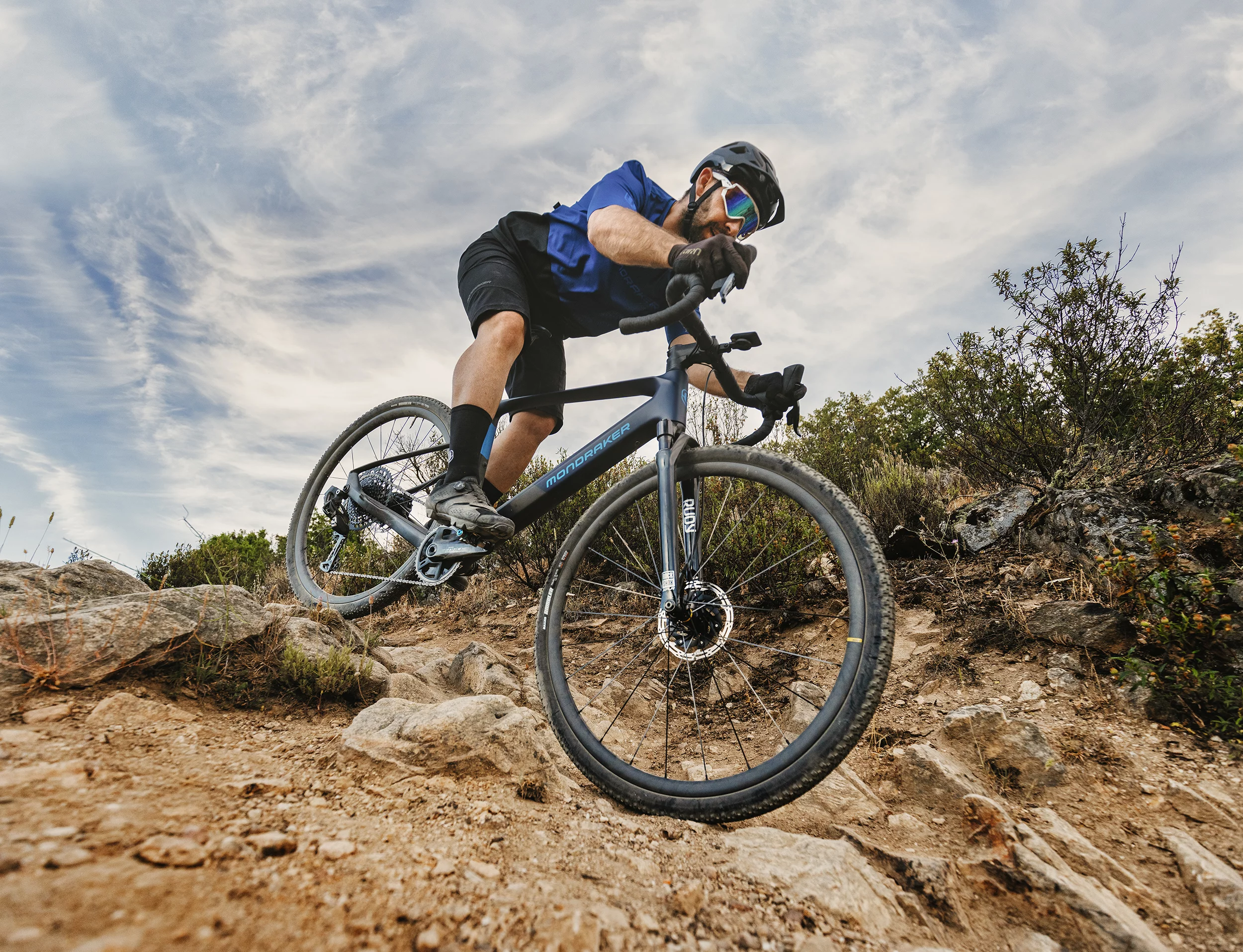 Mondraker has launched the Dusty, a gravel ebike with mountain bike DNA