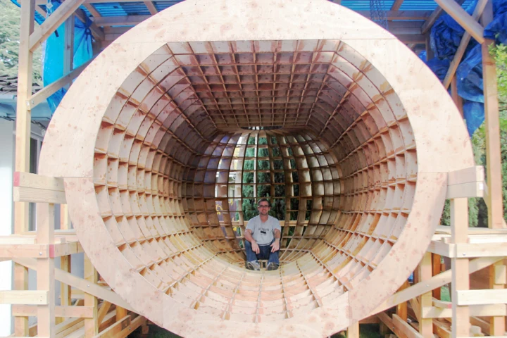 The Tsunamiball is the sole work of designer Chris Robinson (Photo: Chris Robinson)