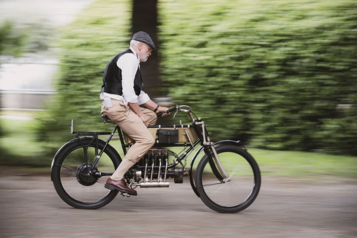 History in motion at one of the world's great classic automotive and motorcycle shows