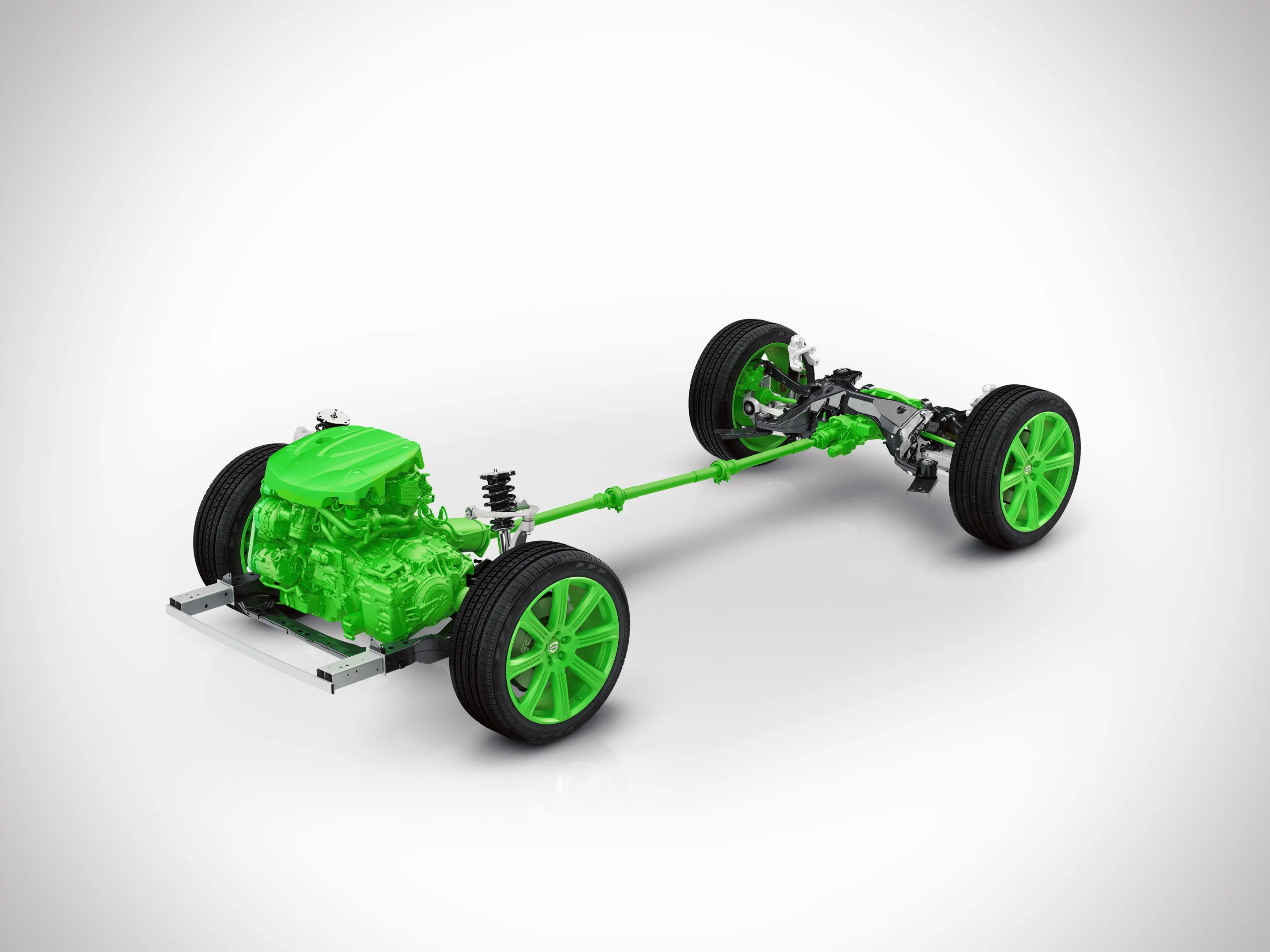 The range of engines available on the XC90 includes a "twin-engine" hybrid