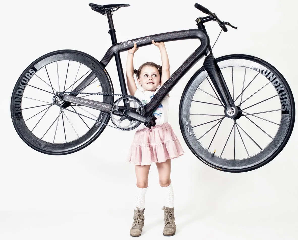 The BlackBraid Fixed – so light, even a kid can lift it (Photo: PG.DE)