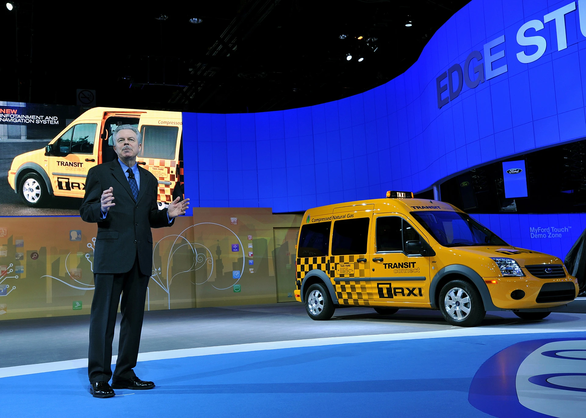 Unveiling the Ford Transit Connect taxi
