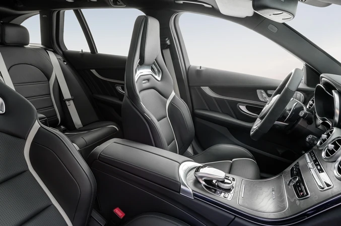 A view of the Mercedes-AMG C 63 Estate's interior