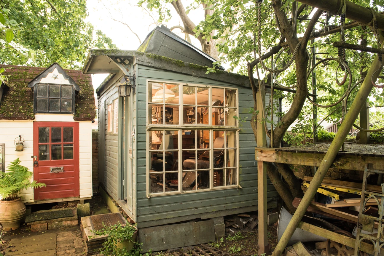 Pullman Shed is owned by Ted Lawson