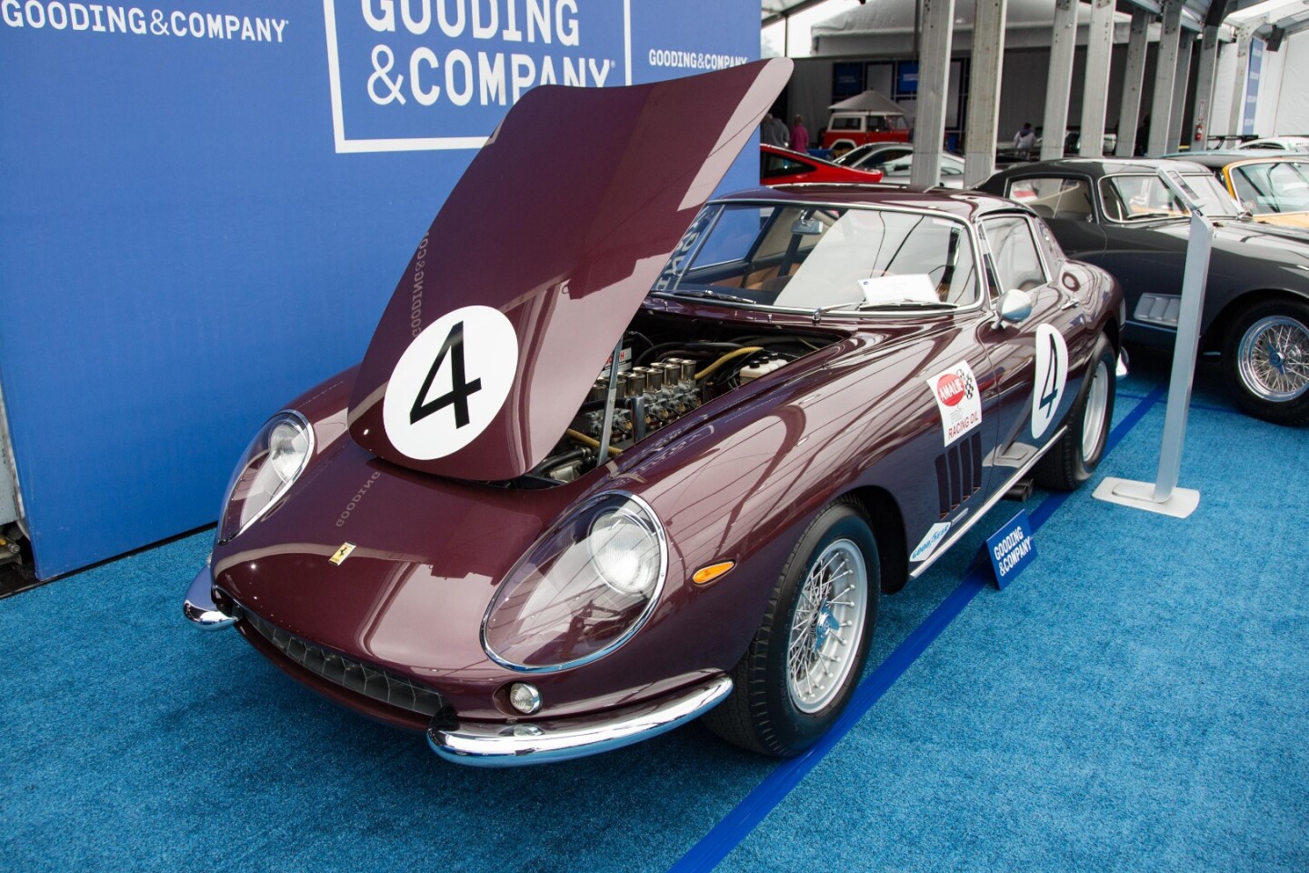 2018 Monterey Car Week Auction Report | 1966 Ferrari 275 GTB/C | Failed to reach reserve price. High bid: $10,300,000 | Estimate: from $12,000,000 to $14,000,000 | Auction: Gooding & Co | Lot 041 | Official Description