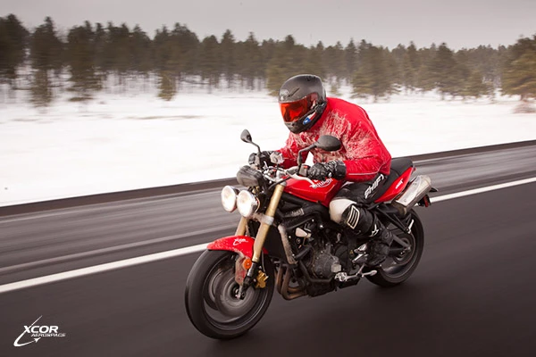 Aerospace company XCOR has tested the bearings for its rocket propellant piston pump by installing them in the engine of a motorcycle