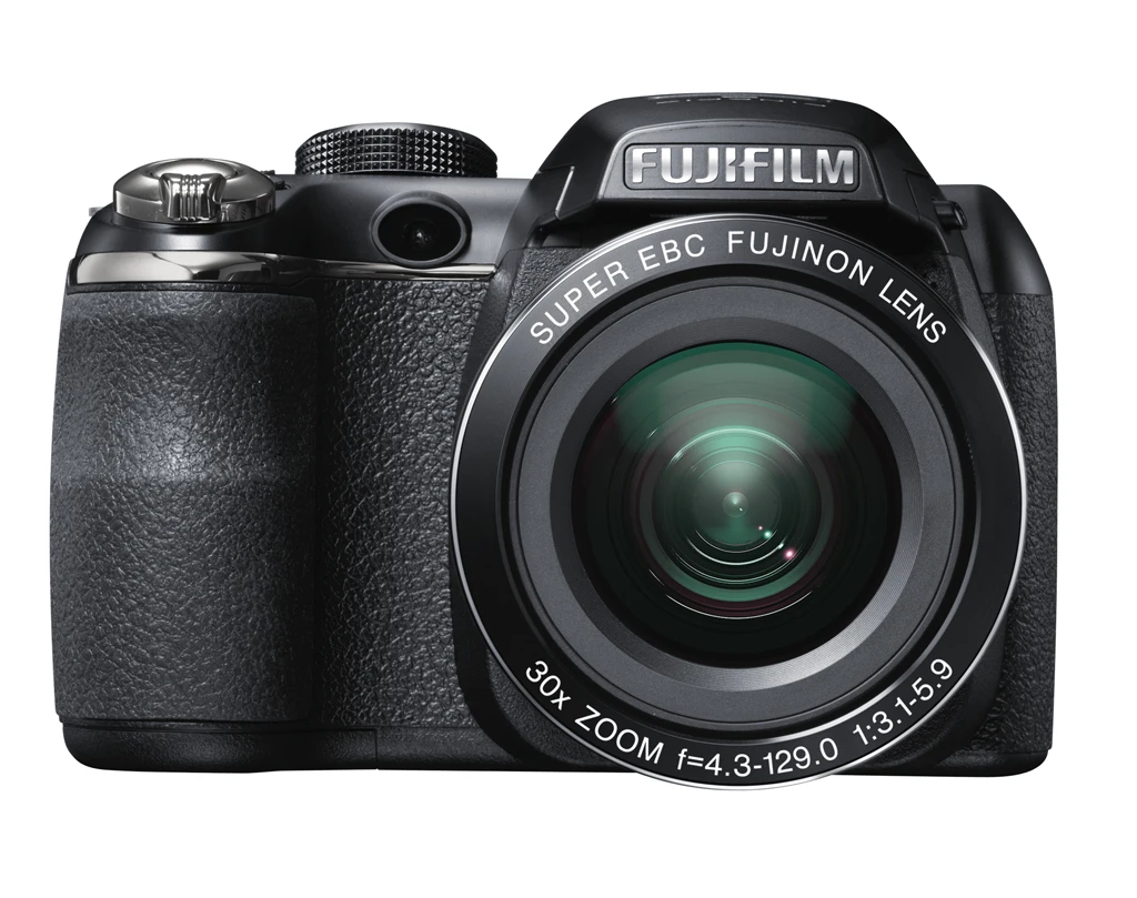 The Fujifilm FinePix S4500 front view