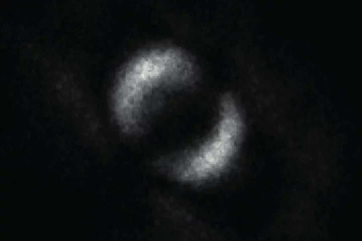 The first ever image of quantum entanglement