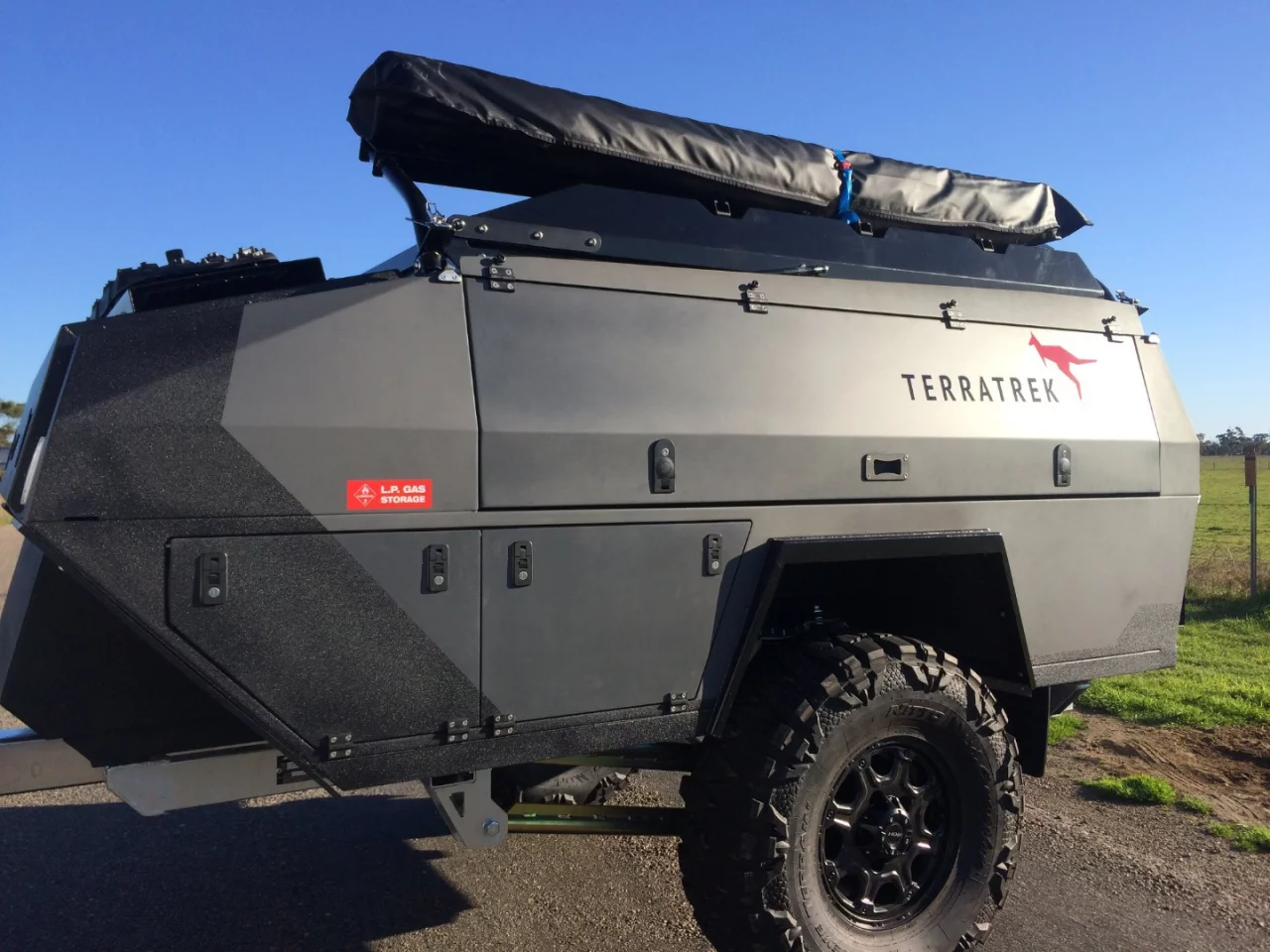 Packed up and ready to roll