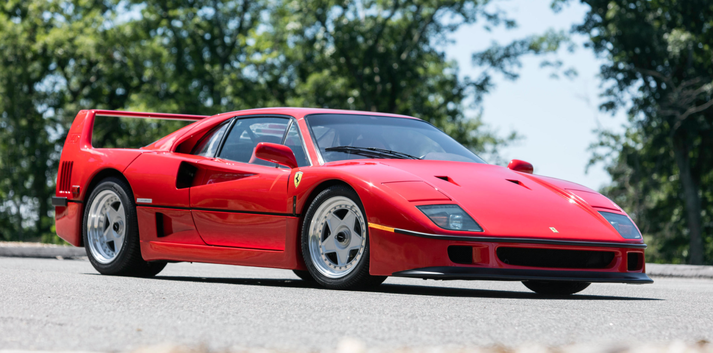 1990 Ferrari F40 | Estimate: $1,000,000 to $1,300,000 | Official Auction Description: BonhamsLot 87