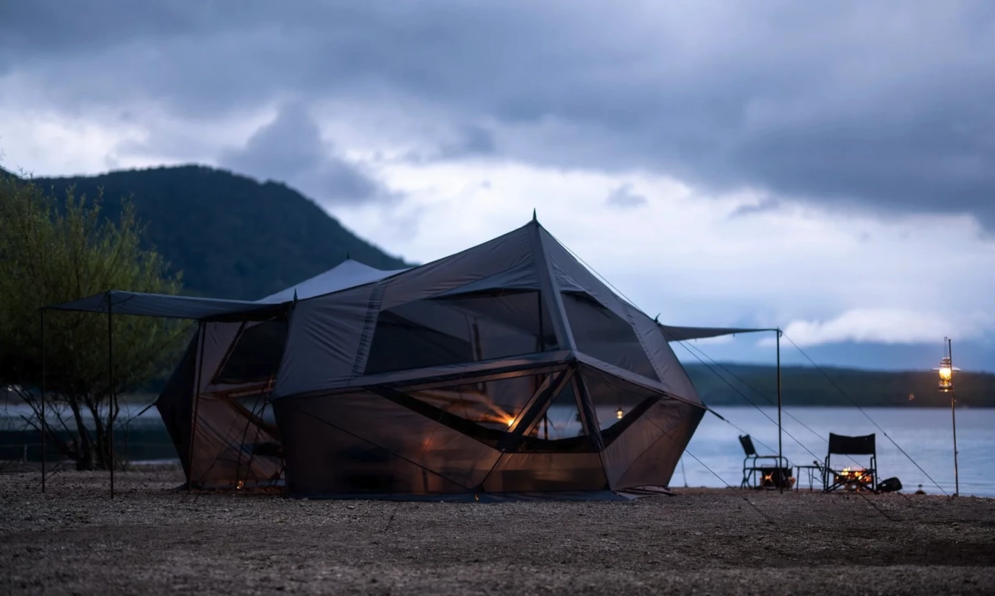 Korogi is dedicated to bringing unique designs like the Grayhus to the US camping market
