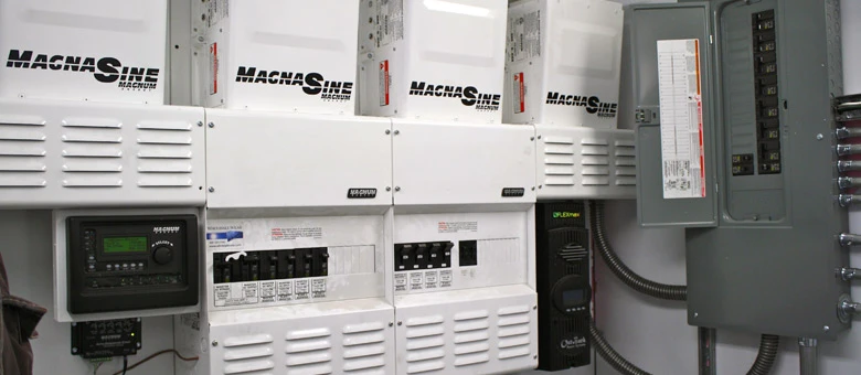 The CSU's solar array is complimented by a 12 kW back-up diesel generator and 5 kW hydrogen fuel cell, all of which are wired to the CSU's 24 deep-cycle batteries