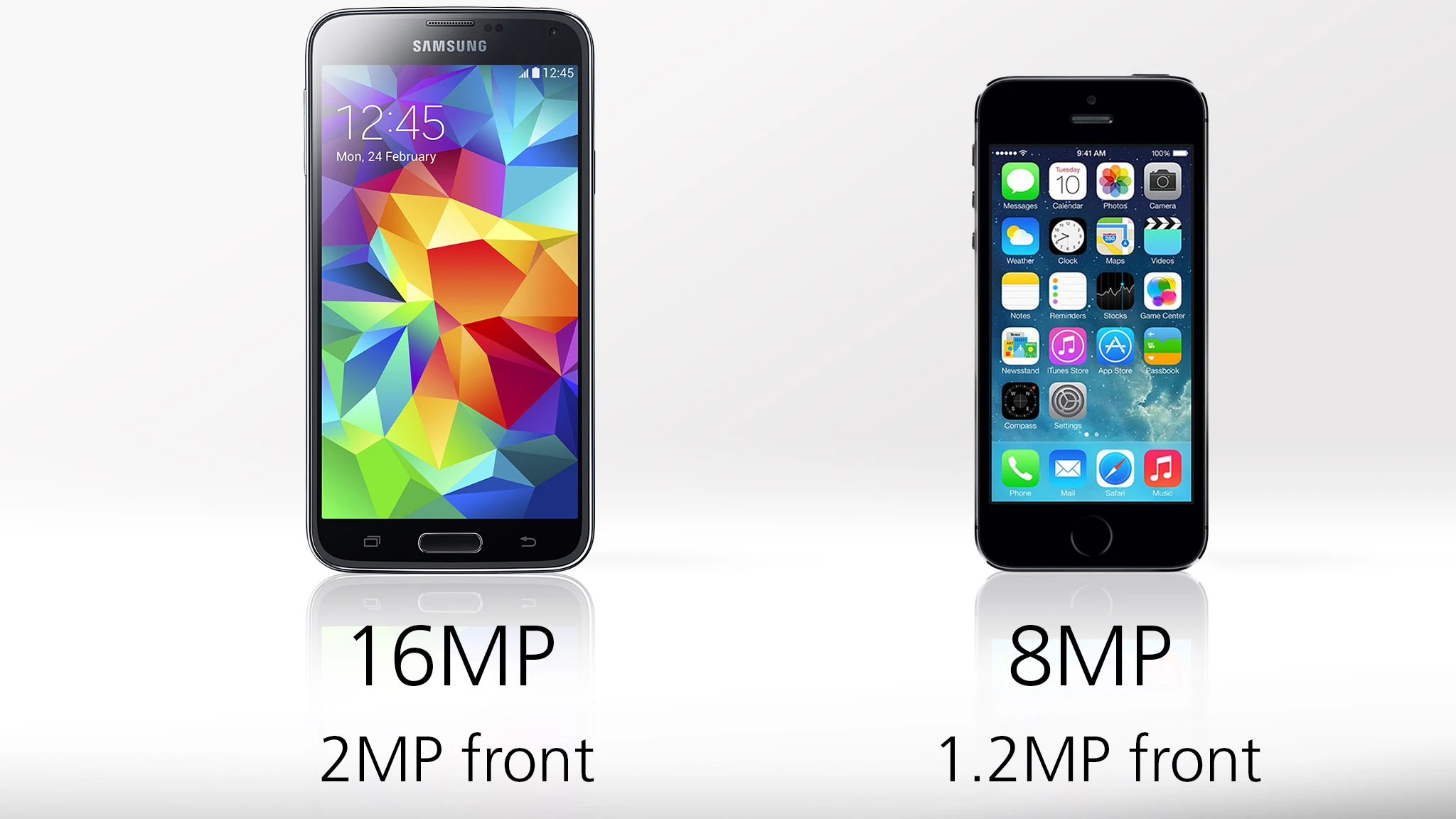 The GS5's camera wins on pixels, but that's far from a guarantee it will produce better pictures