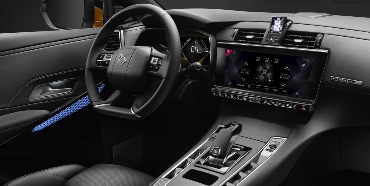 The winner of the most beautiful interior award, the DS7 Crossback