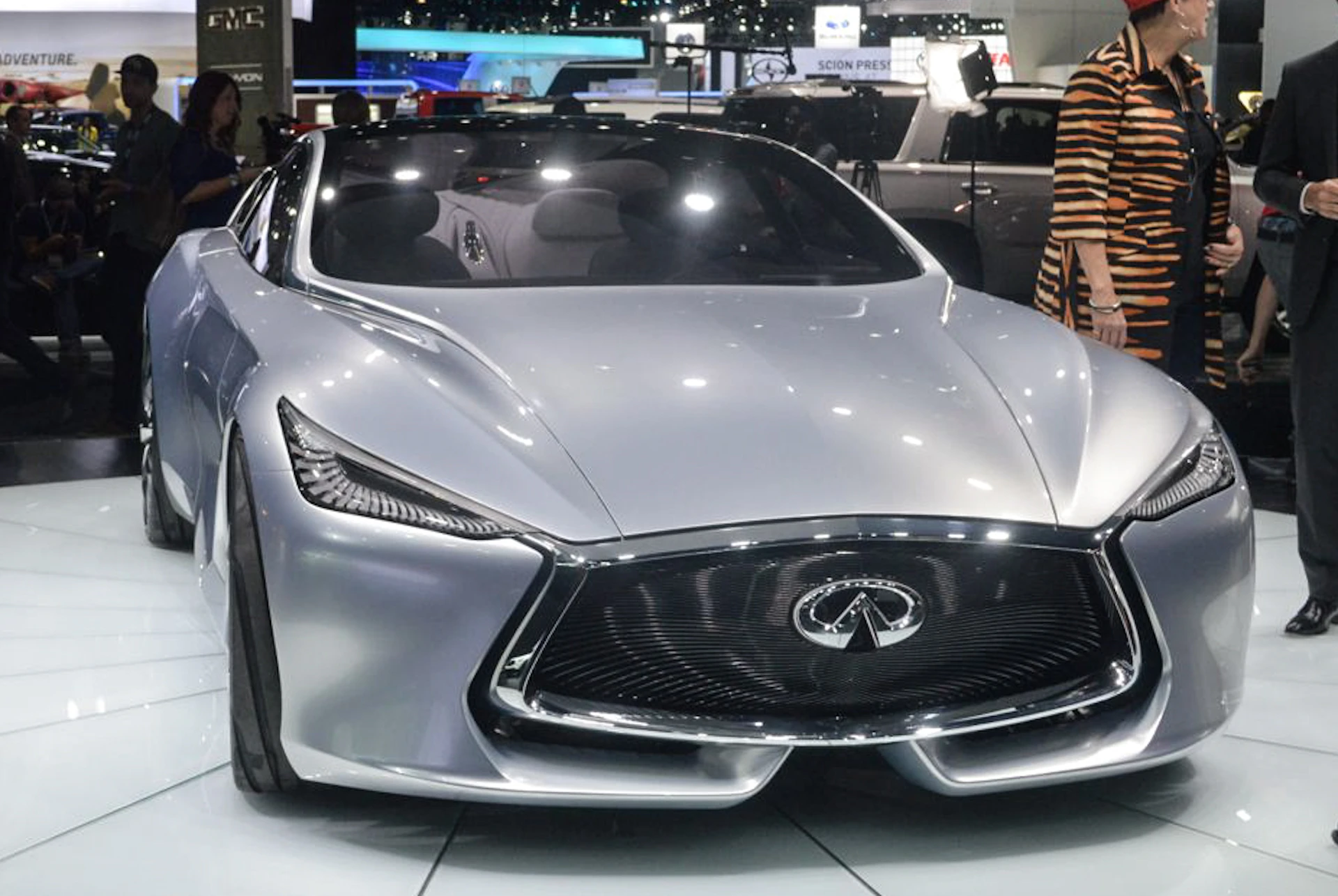 Infiniti first revealed the Q80 Inspiration, a preview of a possible flagship sedan, at the Paris Motor Show in October (Photo: C.C. Weiss/Gizmag)