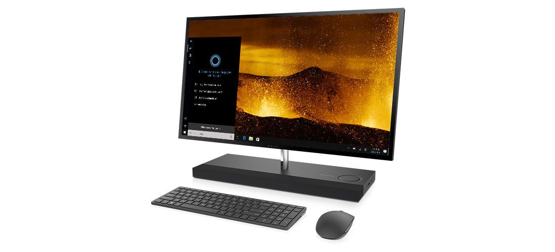The HP Envy 27 AIO packs all the hardware into the base