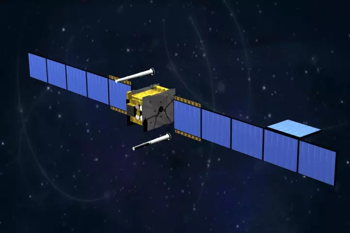 A British Skynet military communications satellite