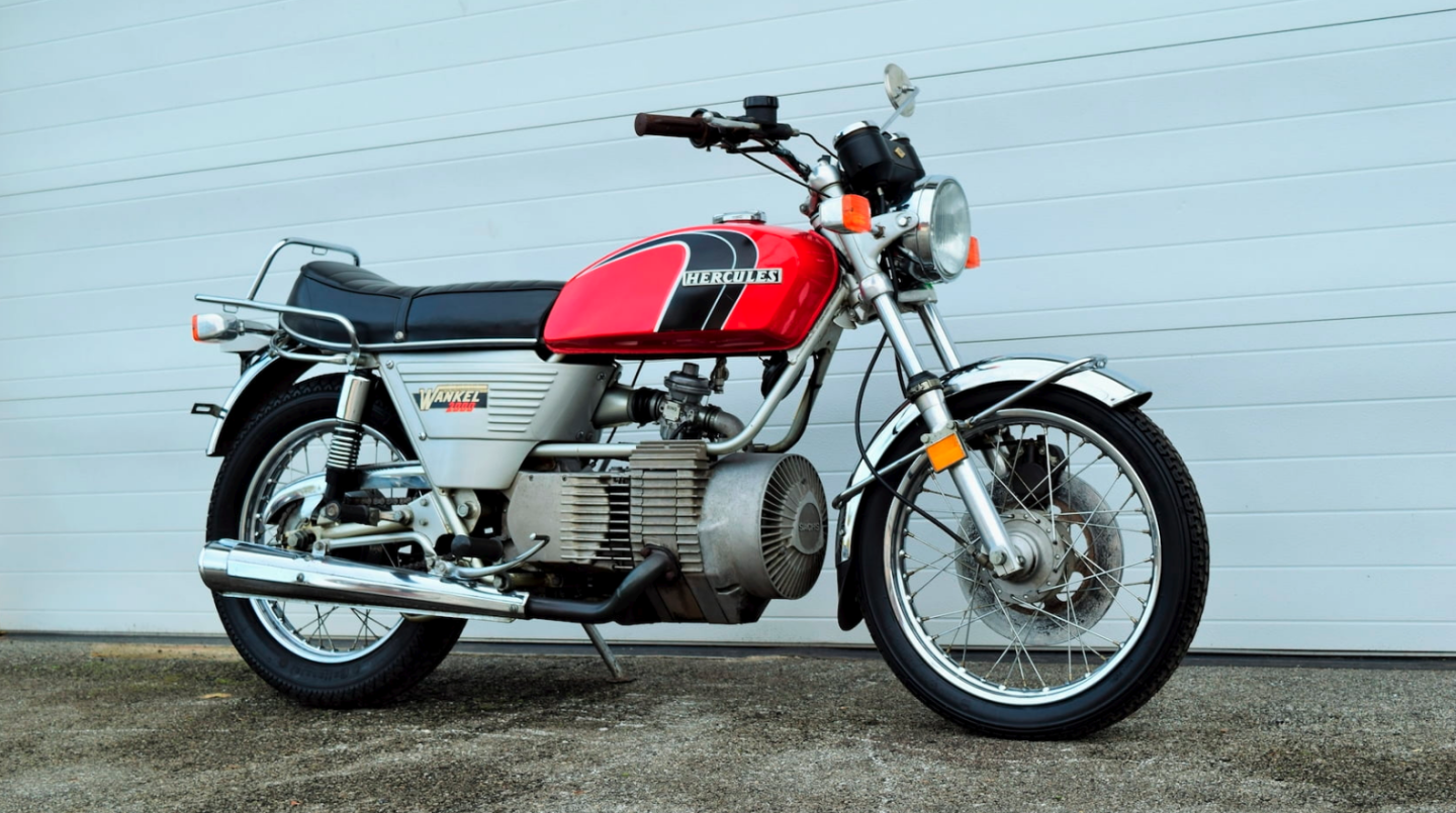 Only two rotary engined motorcycle models were ever made. Suzuki made the best known in the form of the RE5, and this is the other one. I haven't had the pleasure of riding one of these but am assured by a friend who tested one for a motorcycle magazine in period that they are great to ride, with an engine so smooth you'll find it hard to believe. This is a motorcycle of immense scarcity. Scarcity usually equates with cost.
