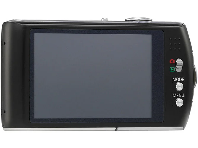To the rear a 3 inch LCD touchscreen display and a few control buttons