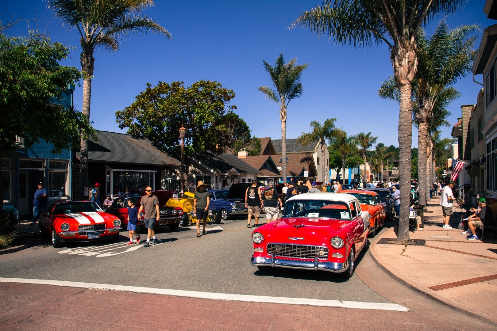 In the tiny town of Capitola, Ca, the population nearly doubles on the weekend of the Capitola Rod and Custom Car Show