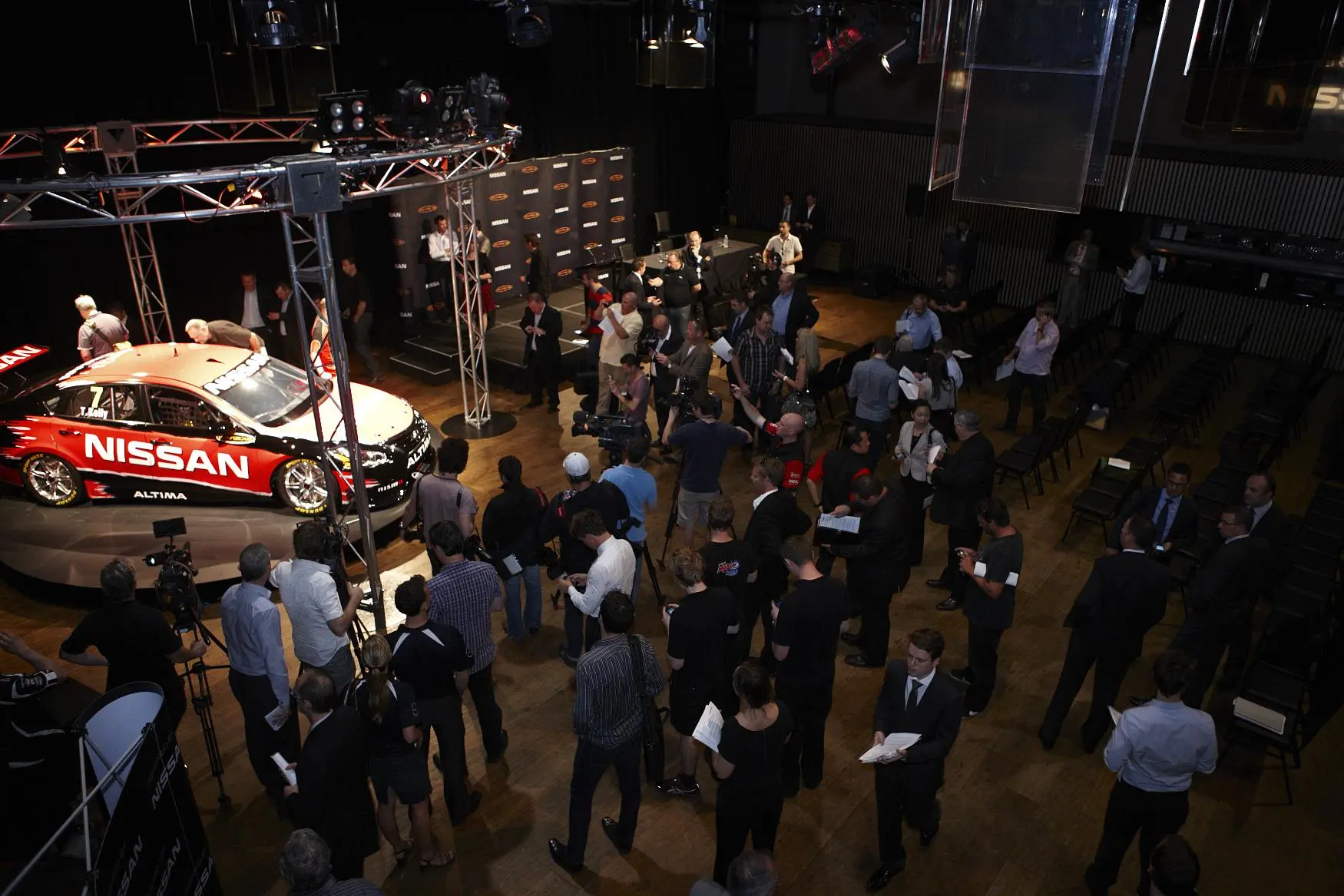 Nissan held an event in Melbourne for the new Altima V8