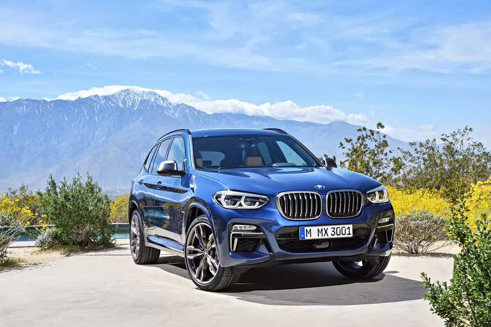 The third-generation of BMW's midsize X3 SUV gets a much-needed face-lift with an aggressive front end and muscular body
