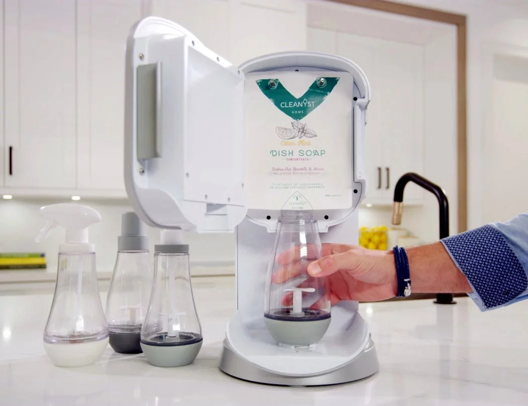 Users simply fill up the jug, place the ingredient sachet into the device, select the function and press go