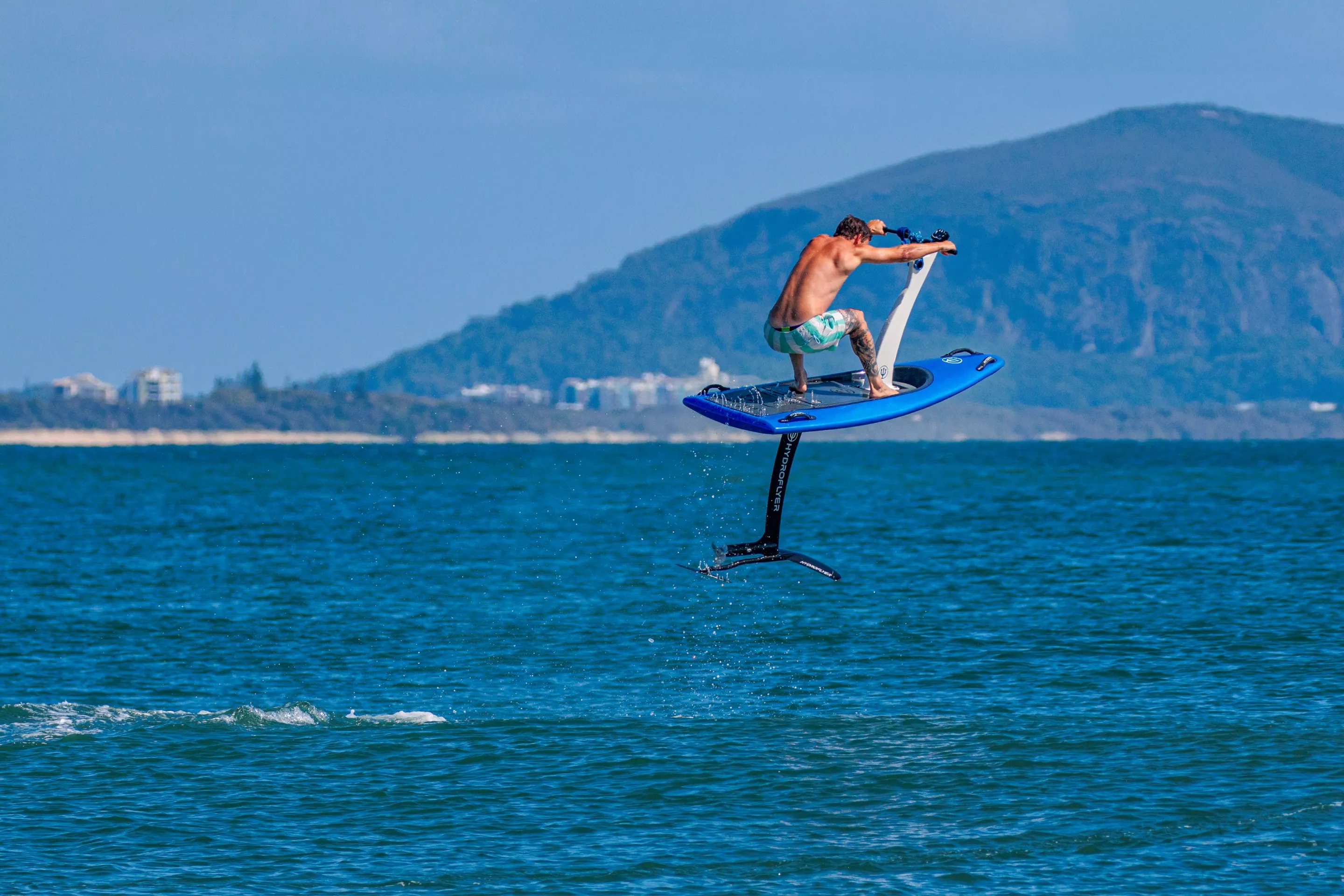 Hydroflyer claims the FF is the quickest, most powerful eFoil on the market