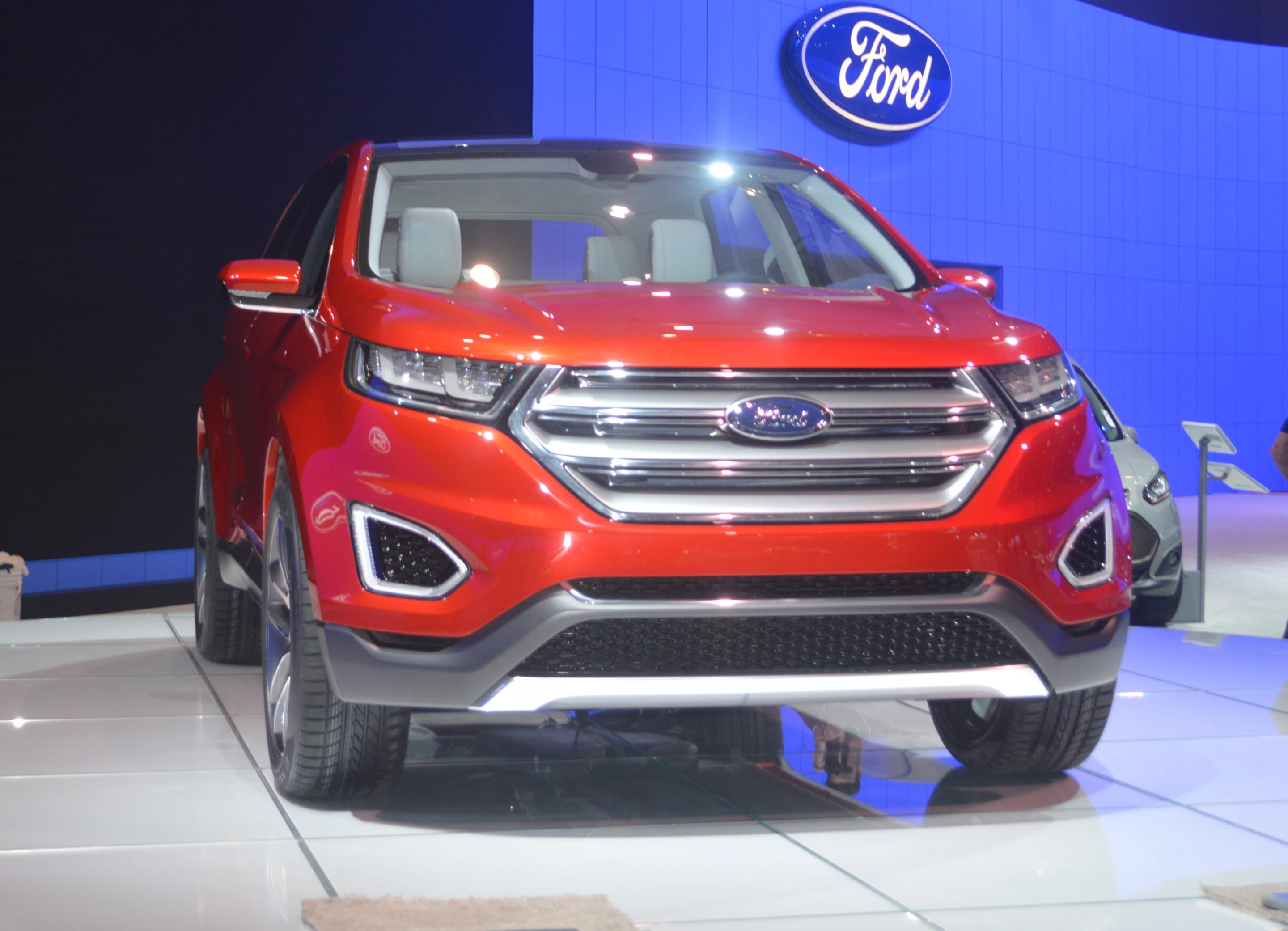 The Ford Edge Concept shows some new styling