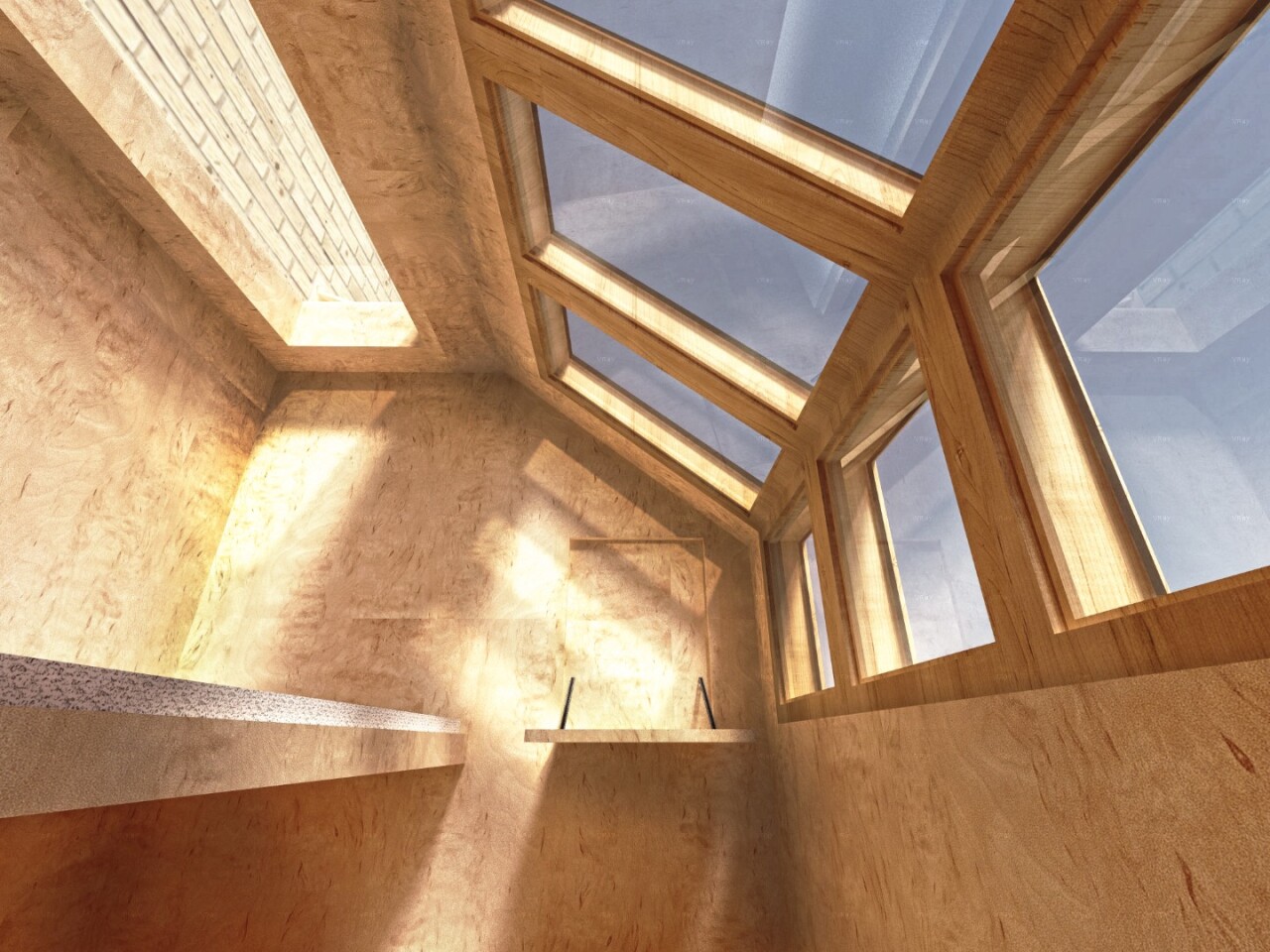 The pods can be constructed with a variety of materials, but the designs propose the use of insulated floor and wall paneling with zinc cladding