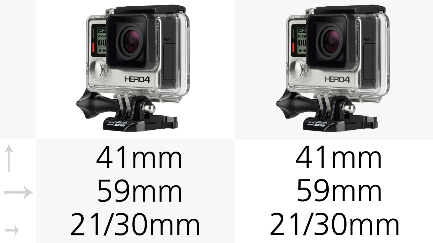 Gopro Hero4 Vs Gopro Hero3