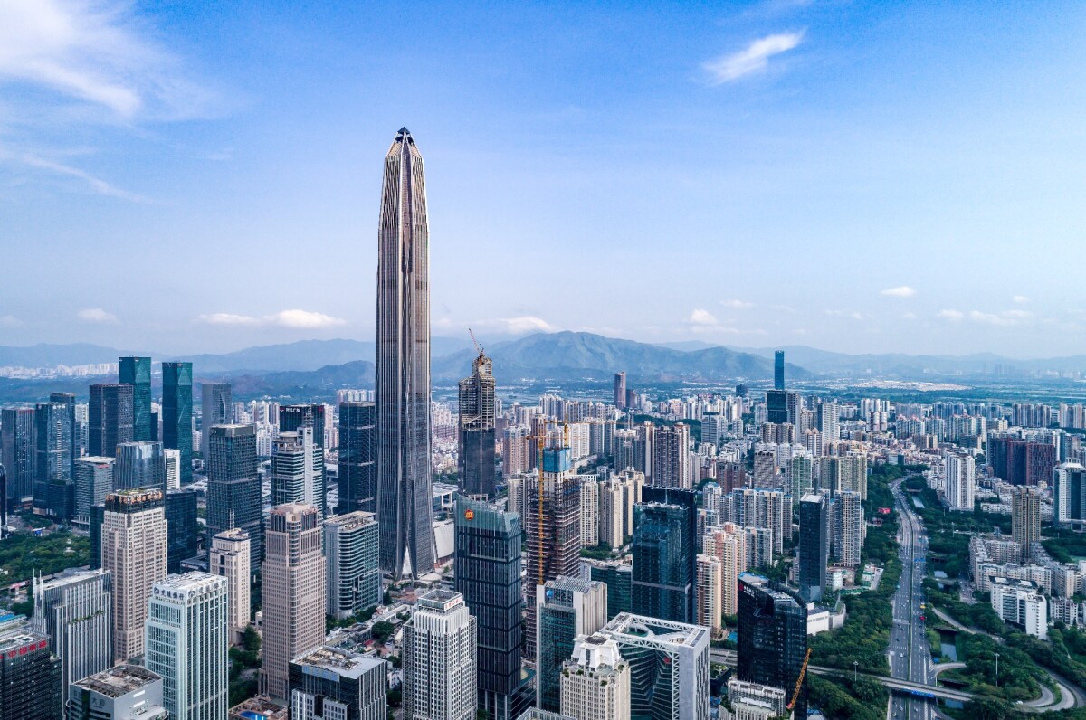 KPF's Ping An Finance Center - Shenzhen was named the Best Tall Building 400 Meters (1,312 ft) and above